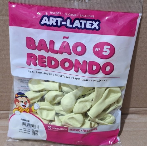 BALAO REDONDO N5 MARFIM C50UND